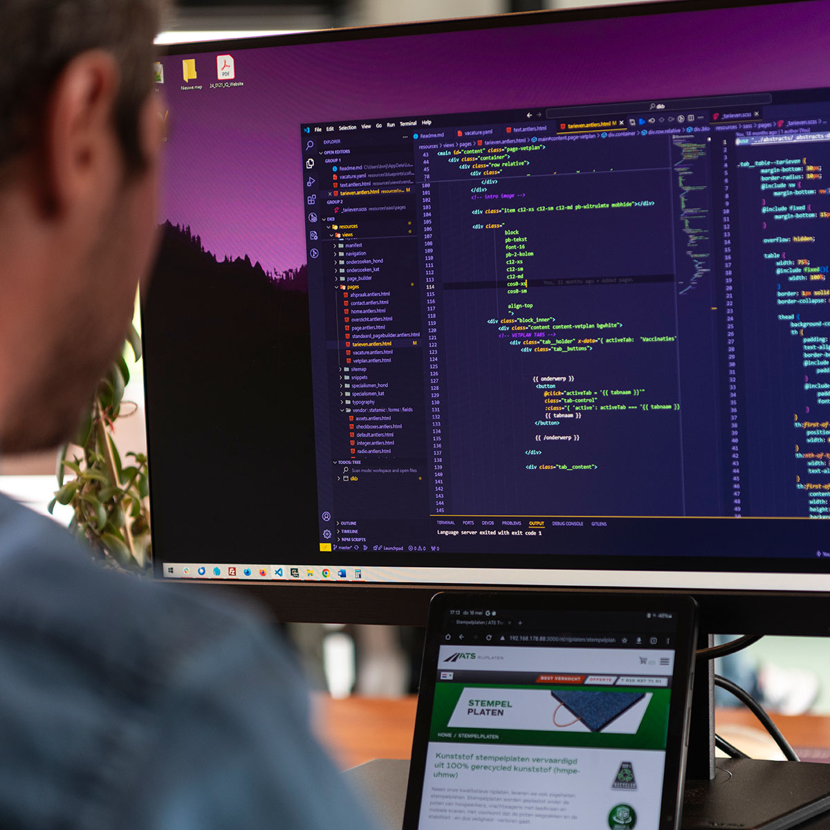 Esens Design diensten: Websites en Webshops
