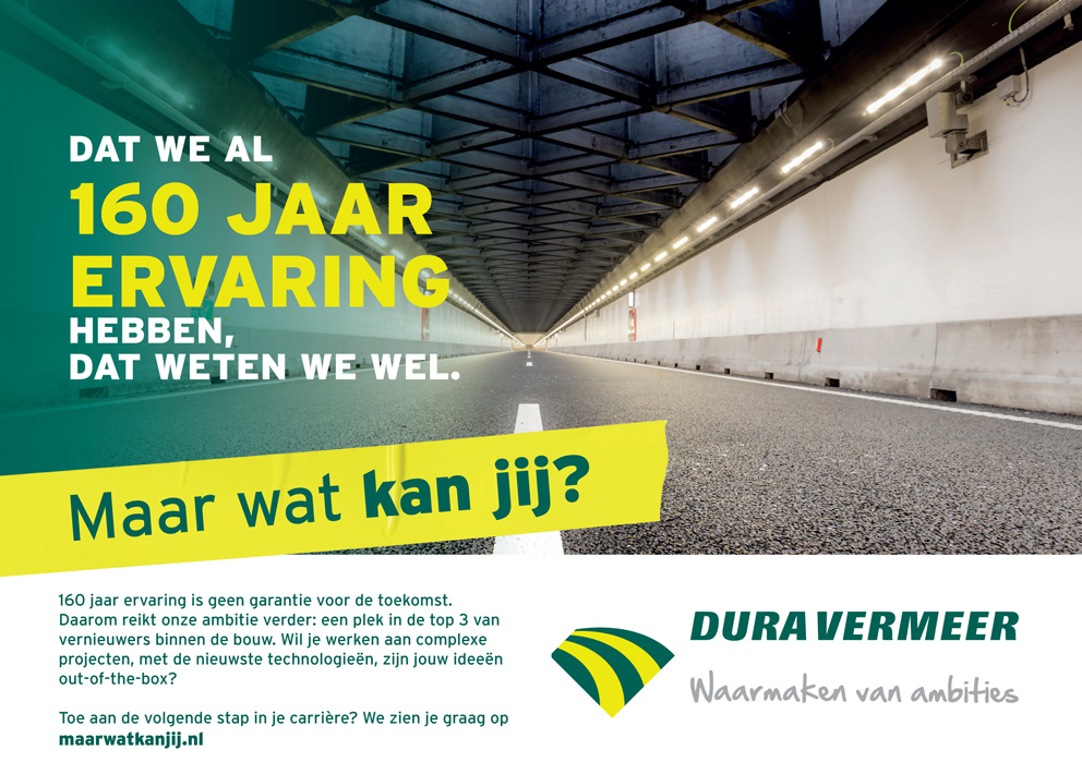 Ontwerp poster Dura Vermeer 