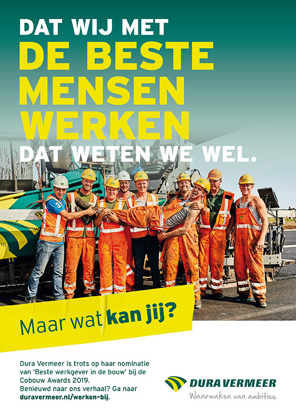 Advertentie Dura Vermeer voorbeeld