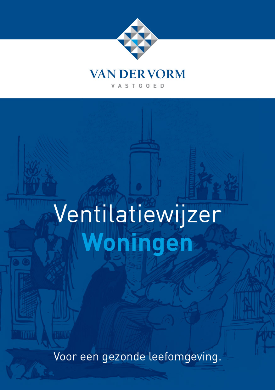 Ontwerp boekje Van der Vorm Vastgoed Groep ventilatiewijzer