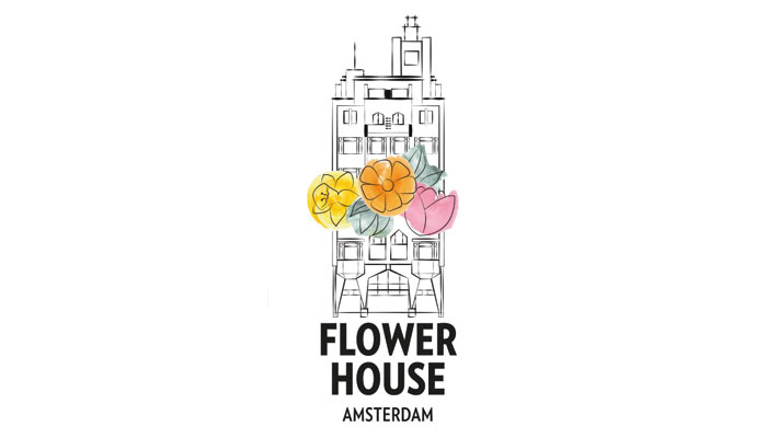 Logo Flowerhouse Amsterdam ontwerp door Esens Design
