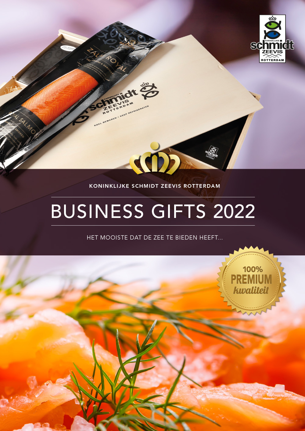 Voorkant brochure business gifts