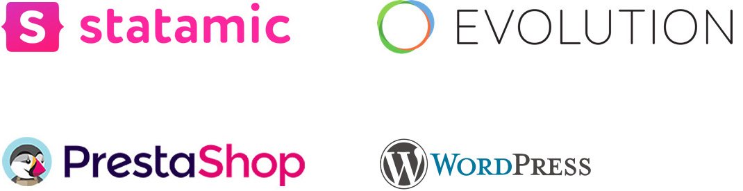 Esens Design werkt o.a. met Statamic, Evolution, Prestashop en Wordpress