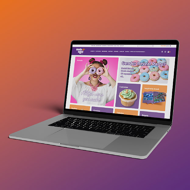 Donut.nl heeft een webshop laten bouwen door Esens Design
