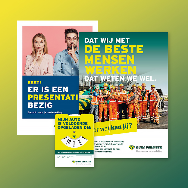 Advertentie ontwerp Dura Vermeer