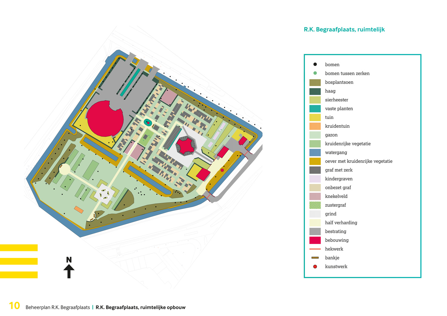 gemeente Schiedam plattegrond begraafplaats
