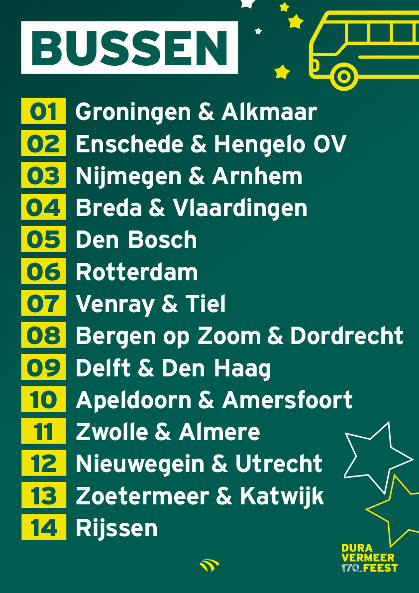 dv170 busnummers