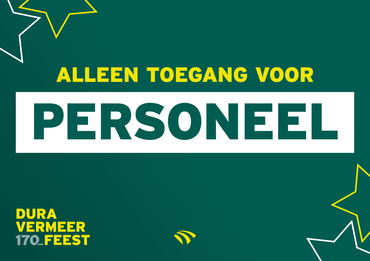 dv170 toegangsbord personeel