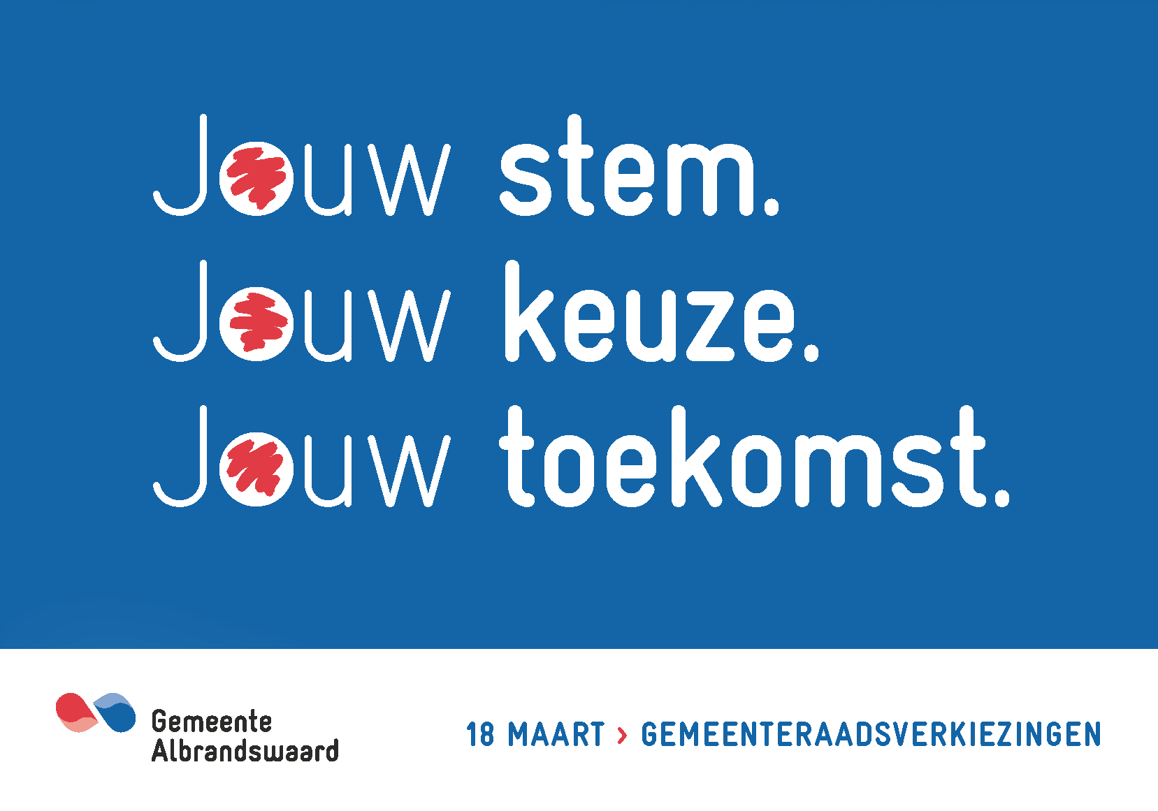 gemeente Albrandswaard stemmen kaart 18 maart