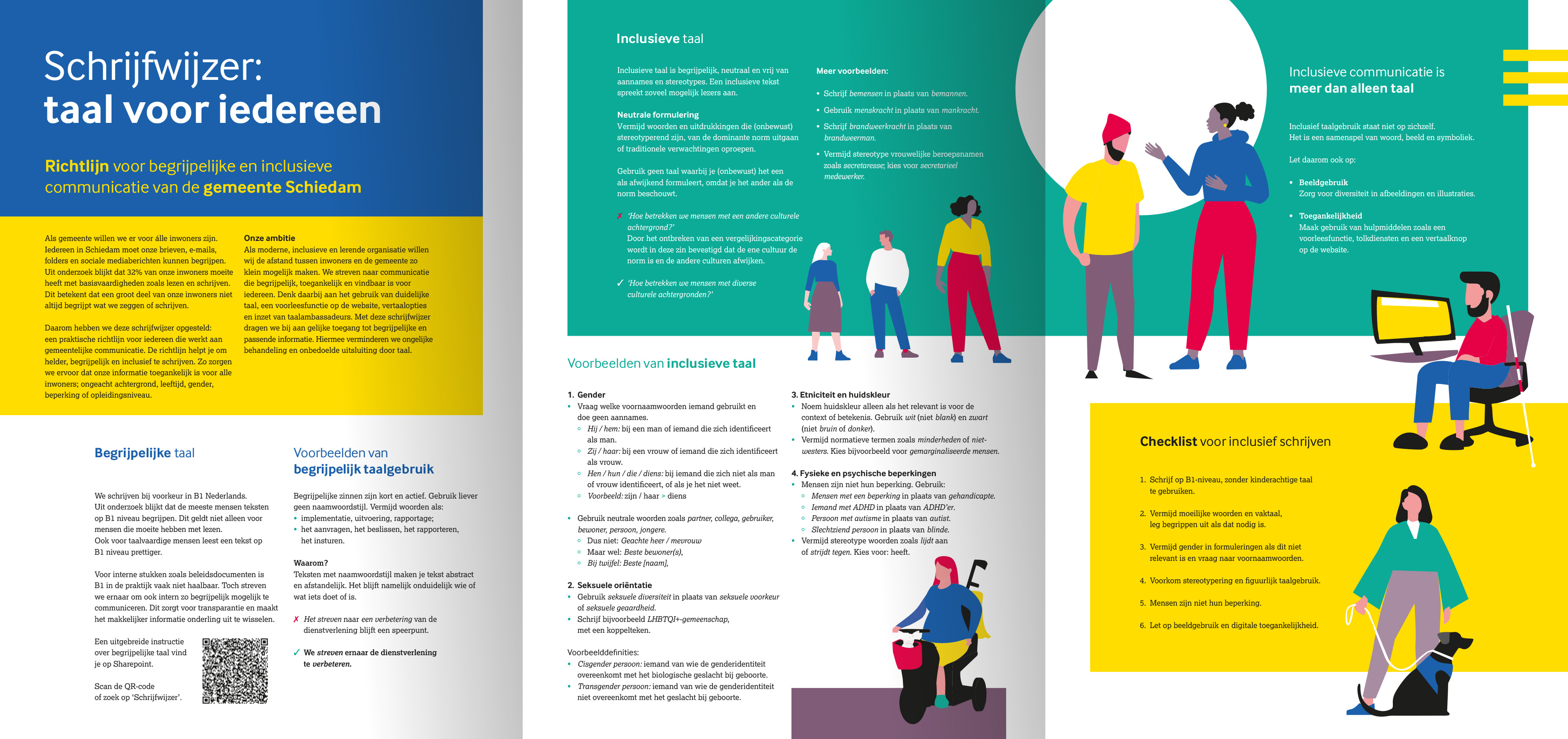 Schrijfwijzer richtlijnen voor begrijpelijke en toegankelijke communicatie