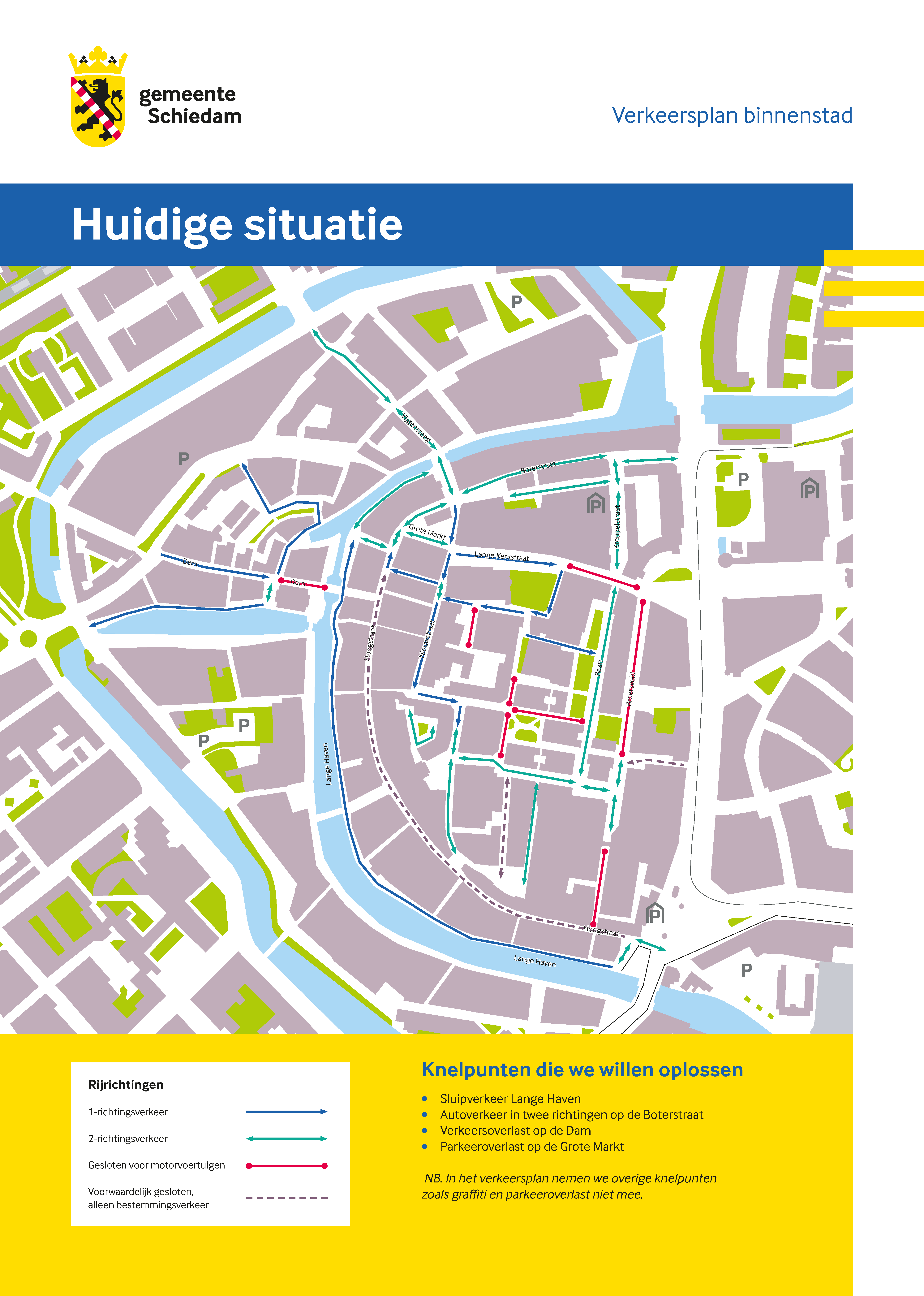 Huidige situatie binnenstad