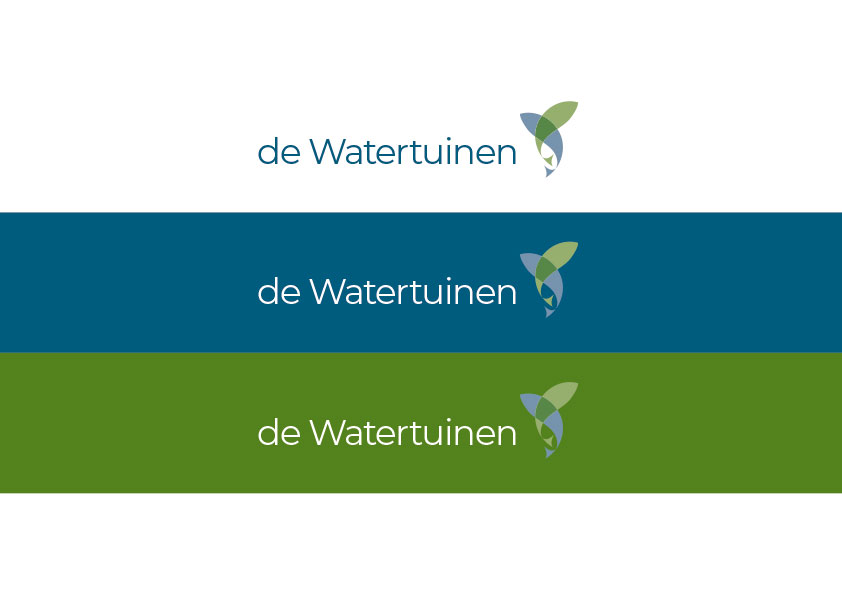 de Watertuinen logo variaties