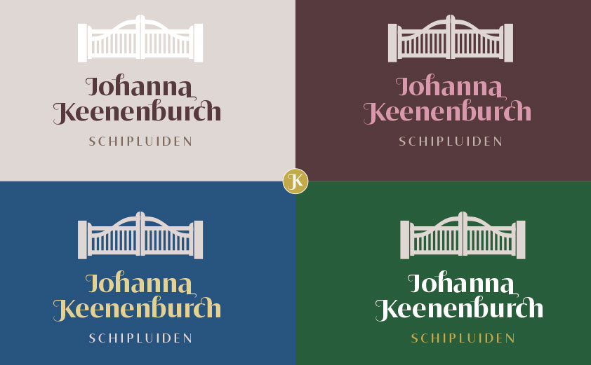 Johanna Keenenburch logo variaties