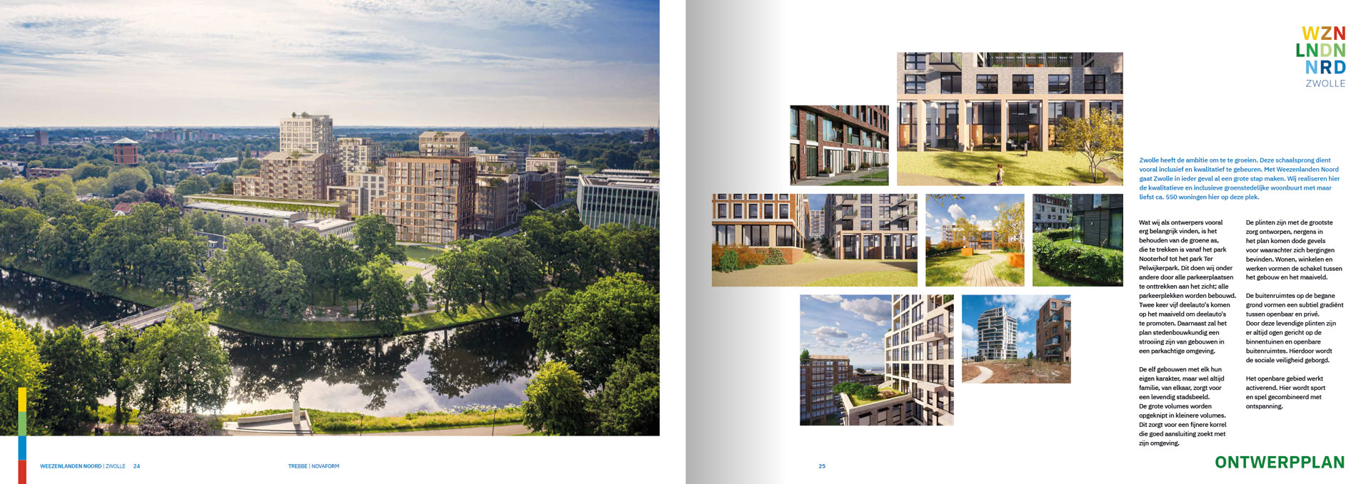 Ontwerplan voor Weezenlanden Noord