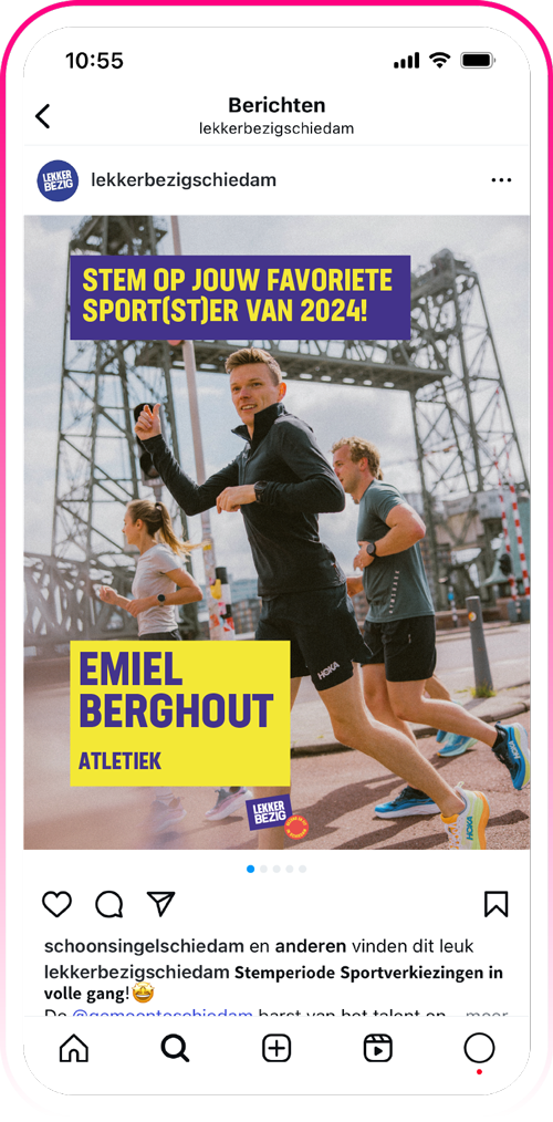 Emiel Berghout Atletiek