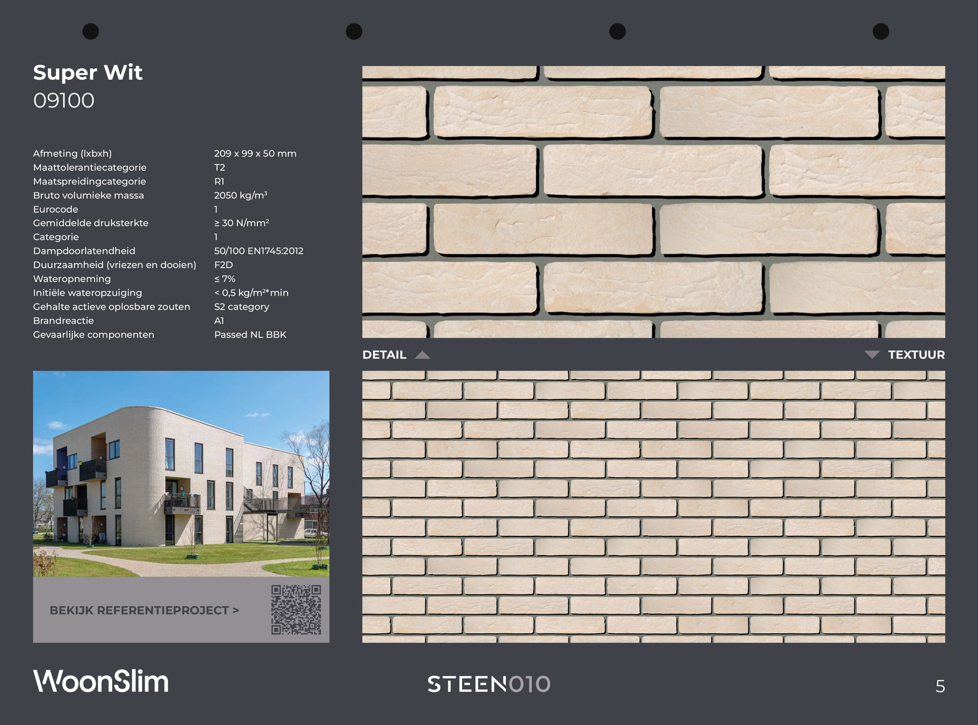 steen textuur van Super Wit