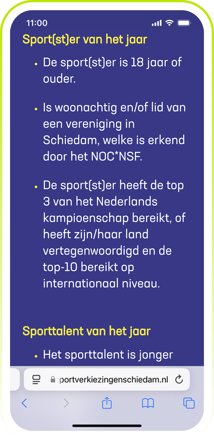sportverkiezingen info